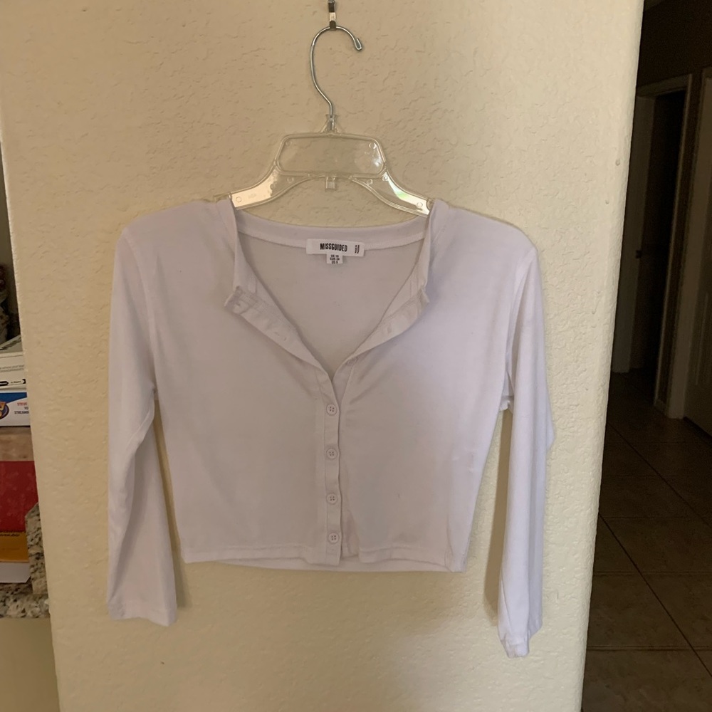 Super cute half top cotton top!